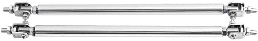 ya 4 8.8.2 2x Universal Adjustable Front Bumper Lip Splitter Strut Rod Tie Support Bar