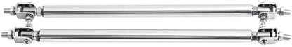 ya 4 8.8.2 2x Universal Adjustable Front Bumper Lip Splitter Strut Rod Tie Support Bar