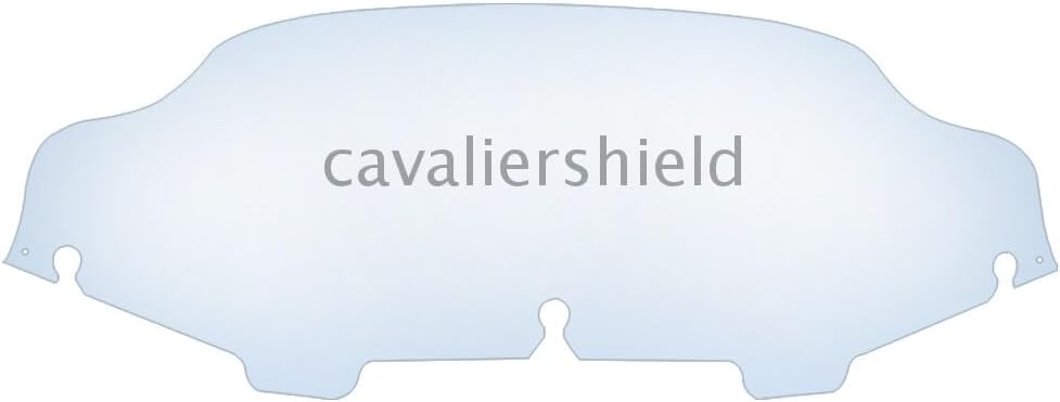 ya 23 10.7 baidi 4 Color Wave 6 Windshield Windscreen for Harley Touring Electra Glide 96-13 US