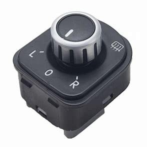 ya 6 8.24 baidi Side Mirror Control Switch Knob for VW for Golf MK5 MK6 Passat B6 for Tiguan 1K0959565F