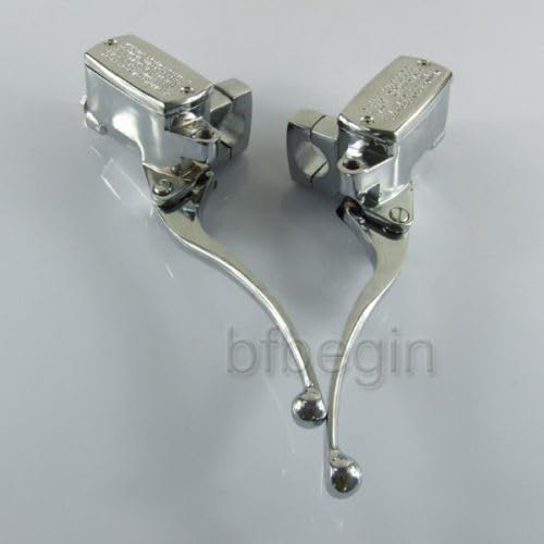 ya 4 8.14 1 25mm Handlebar Motorcycle Hydraulic Brake Clutch Lever Master Cylinder Set