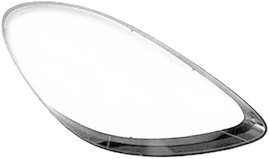 ya 4 8.14 Suitable for Porsche 718 Boxster/Cay for MAN 982 2017-2022 Right headlight protective cover transparent Pc + glue 