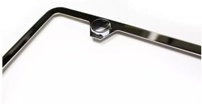 ya 9 10.24 Car License Plate Frame Cover Hood Cap Rear Boot White Silicone for