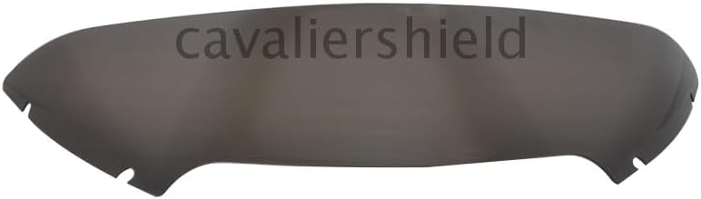 ya 23 10.7 baidi 5'' Wave Windshield Windscreen Smoke for Harley Road Glide FLTRX FLTRU 15-2021