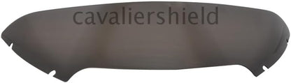 ya 23 10.7 baidi 5'' Wave Windshield Windscreen Smoke for Harley Road Glide FLTRX FLTRU 15-2021