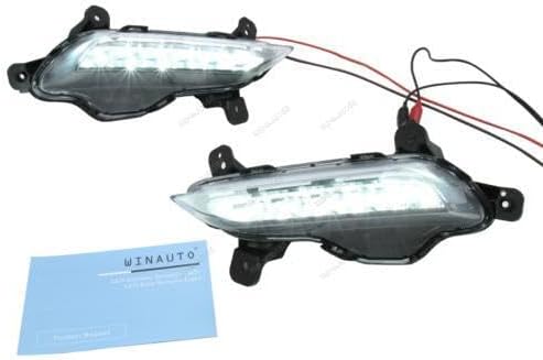 ya 9 10.24 LED Front Fog Lamp Assembly/Turn Lamp 2pcs for Hyundai for Elantra Sport 2017-2018
