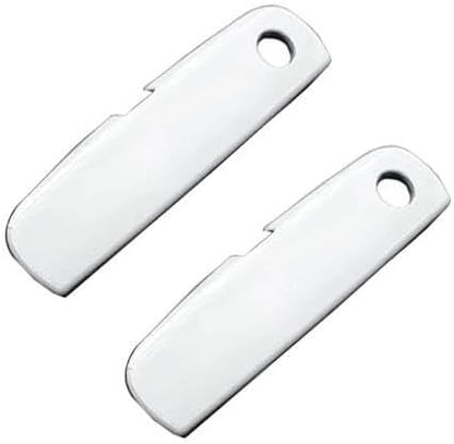 ya 2 8.15 for Dodge Challenger 2012-2023 White Exterior Door Handle Cover Car Decoration 