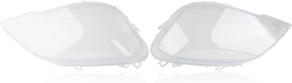 ya 11 9.14 zhengce Front Headlight Headlamp Lens Covers Clear for Benz W164 ML-Class 2009 2010