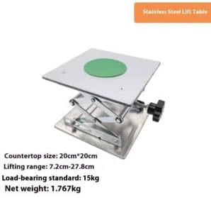 ya 28 10.13 baidi Stainless Steel Aluminum Oxide Lift Table Leveler Small Manual Platform Lifter-1