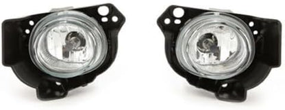 ya 2 8.15 A pair of transparent lens fog light set with baffle wire switch 2014-2016 suitable for Mazda 3