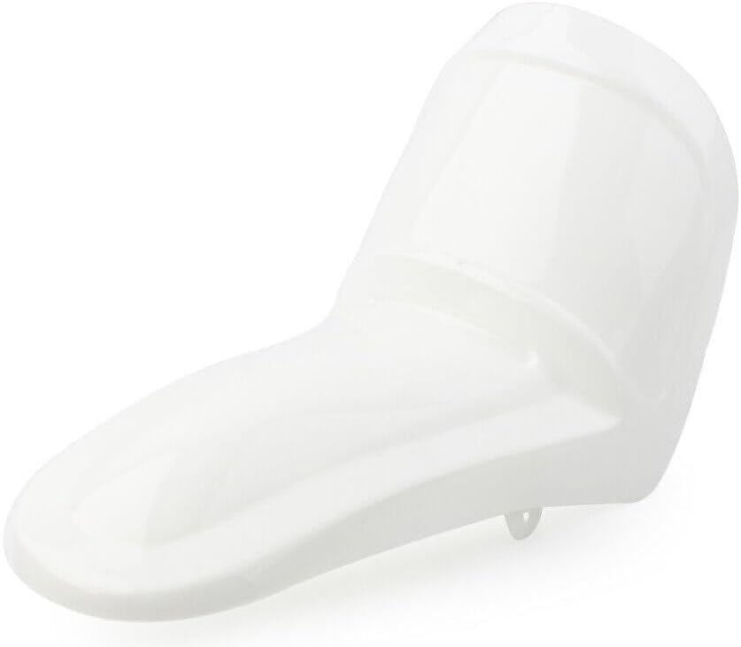 ya 4 8.10 for Yamaha PW50 Y-Zinger 50 Motorcycle White Front Fender Mudguard Guard