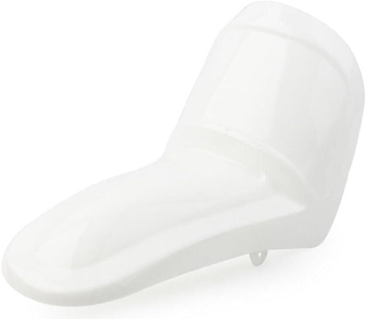 ya 4 8.10 for Yamaha PW50 Y-Zinger 50 Motorcycle White Front Fender Mudguard Guard