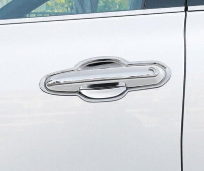 ya 5 8.10 Cover Trim Chrome for Toyota Highlander 20-2024 Steel Outside Door Bowl Handle