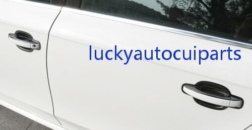 ya 2 8.15 Suitable for Audi A4 A5 2009-16 Black Titanium Outside Door Handle Cover Trim 