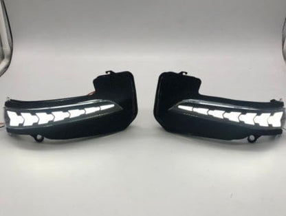 ya 11 9.14 baidiSide Rear View Mirror Light for Toyota HILUX 2015-2022 LED Lamp Turn Signal Pair