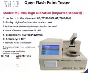 ya 14 9.20 zhengce Automatic Opening and Closing Flash Point Tester Diesel Lubricating Oil Tes-4