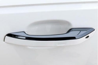 ya 2 8.15 Suitable for Audi Q5 2018-2021 Black Titanium Car Exterior Door Handle Cover Decoration 