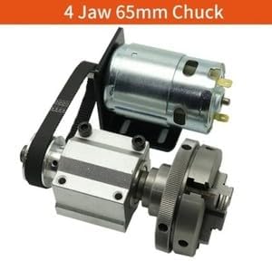 ya 28 10.13 baidi Lathe Woodworking Bead Machine Lathe 80 Four-jaw Chuck Spindle Assembly