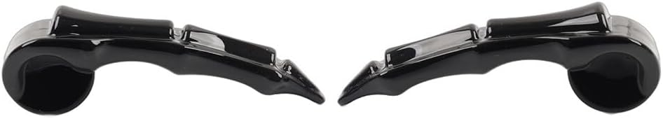 ya 11 9.14 baidiBlack Saddlebag Skull Fingers Latch Handles for Harley Touring Bagger 2014-up 15