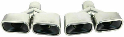 ya 6 8.24 baidi 2.5'' AMG Dual Tips for Mercedes-benz C-Class W204 W203 W211 W214 2PCS
