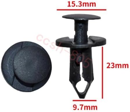 ya 15 10.19 zhengce 20pcs Car Wheel Arch Clips Bumper Wing Lining Splashguard Shields for Land
