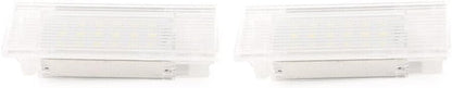 ya 4 8.8 2pcs White LED Door Courtesy Footwell Lights Fit for BMW F20 F21 F30 F31 F32 F15 X5 X6