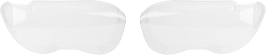 ya 4 8.10 for BMW 7-Series E65 2002-2005 Pair Front Headlight Lens Headlamp Replace Cover