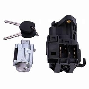 ya 6 8.24 baidi Ignition Lock Cylinder 22599340 & Switch Key 12458191 for Chevrolet Classic Impala