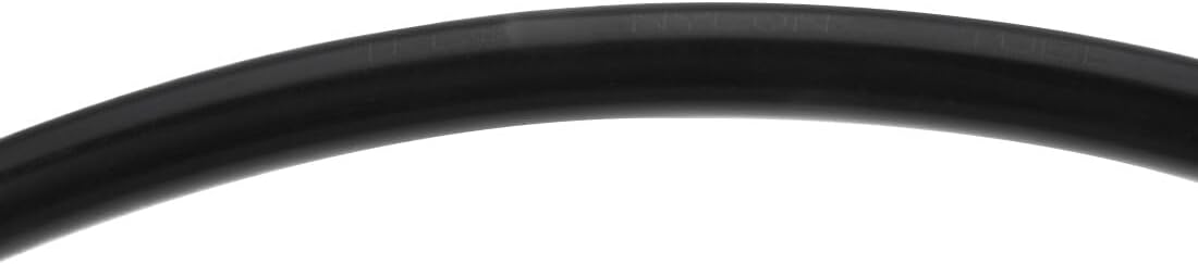 ya 14 9.20 baidi 12mm OD 10mm ID 1m Long Nylon Tube for Air Line Brake Fluid Transfer Black-1