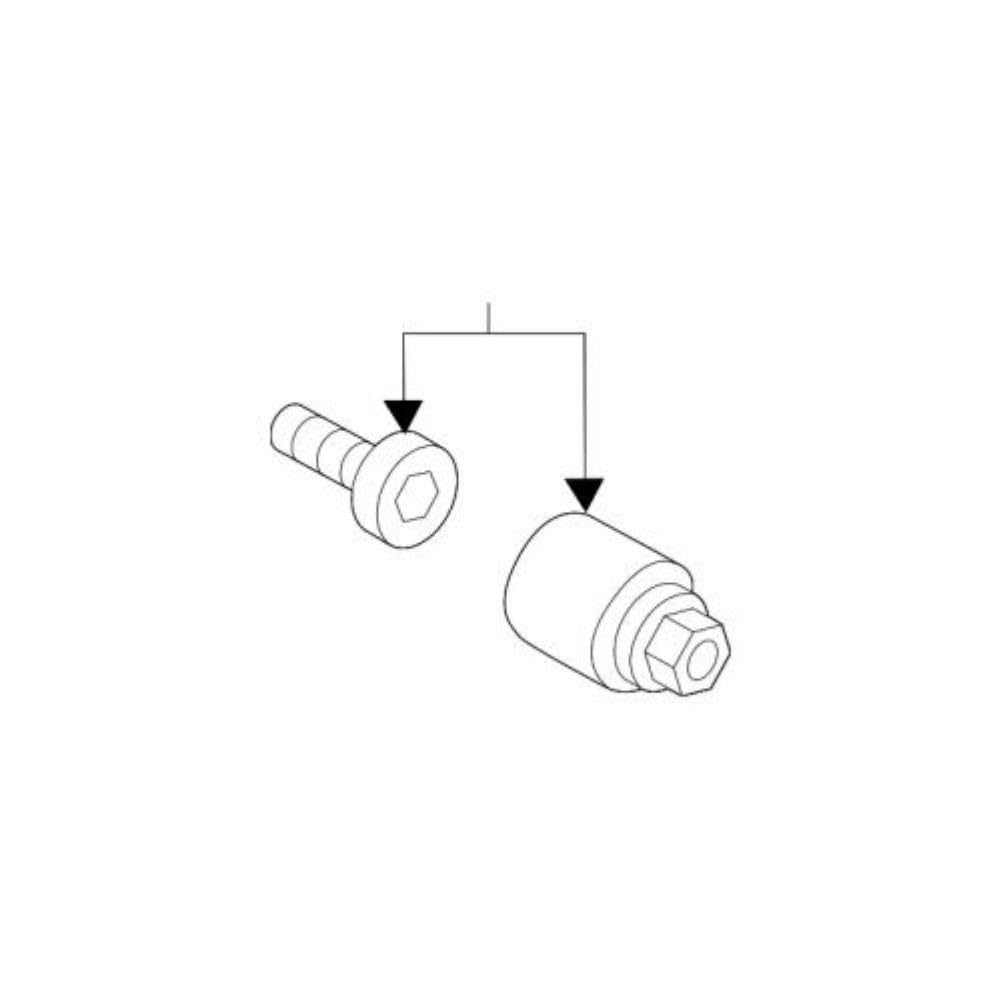 ya 5 8.10 8R0698139807 Wheel Bolts Suitable for Audi Q3 F3