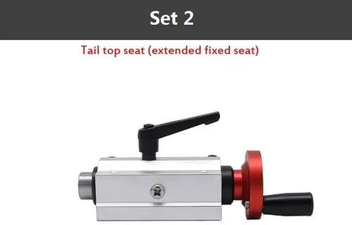 ya 28 10.13 baidi Wood Lathe Tailstock Drilling Tailstock B12 Movable Top Chuck Rotary-5