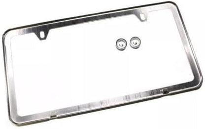 ya 9 10.24 1 Piece Car License Plate Frame Cover Hood Rear Boot 1 Custom Color for Vol