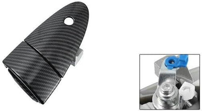 ya 2 8.15 Front Left Car Exterior Door Handle Carbon Fiber Pattern for Honda CRZ 2011-2015