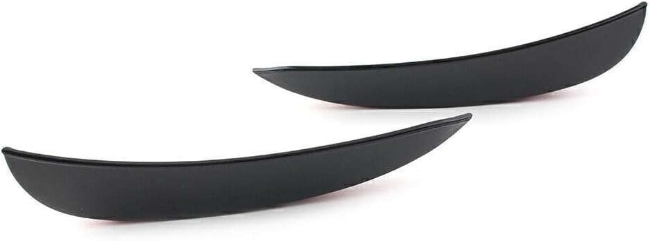ya 2 8.15 Glossy Black Front Bumper Canards Vent Flaps fit for Mercedes-benz E W213 Sport