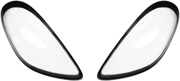 ya 11 9.14 zhengce 2x Front Headlight Lens Cover shade Cap for Porsche Boxster Cayfor MAN 981