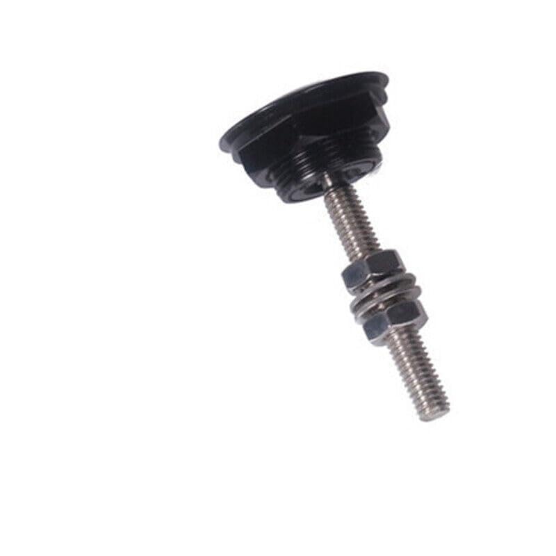 ya 6 8.14 1-Piece Aluminum Alloy Latch Button Cover pin Lock car Quick Release Bumper