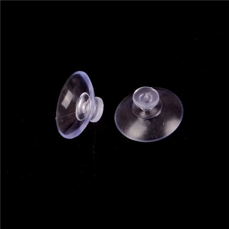 ya 26 10.21 baidi 50Pcs New Clear Transparent Hanger Room Kitchen Bathroom Suction Cup Sucker 2-wq-2