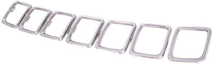 ya 2 8.15 7-piece chrome mesh forming kit suitable for Jeep Compass 17-21 68351457AA