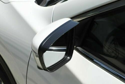 ya 6 8.14 ABS Carbon Fiber Rear View Side Mirror F for Ram e Cover Trim for Nissan Rogue 2014-20