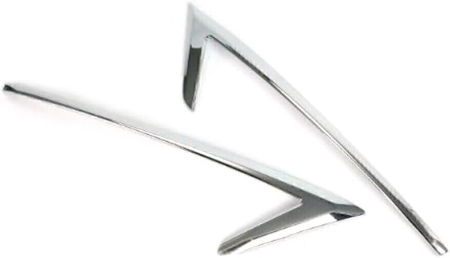 ya 4 8.24 baidi Chrome Rear Bumper Fog Light Lamp Cover Trim for Mazda CX-5 CX5 2017 2018-2021