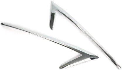 ya 4 8.24 baidi Chrome Rear Bumper Fog Light Lamp Cover Trim for Mazda CX-5 CX5 2017 2018-2021