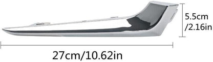 ya 2 8.15 Suitable for 2016-2018 for Chevrolet Malibu XL set chrome plated front bumper fog cover decoration
