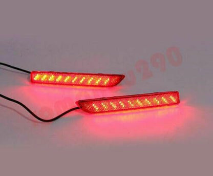 ya 4 8.8 for Nissan Sentra 2020-2022 LED Car Rear Bumper Fog Light Brake/Turn Light 2X
