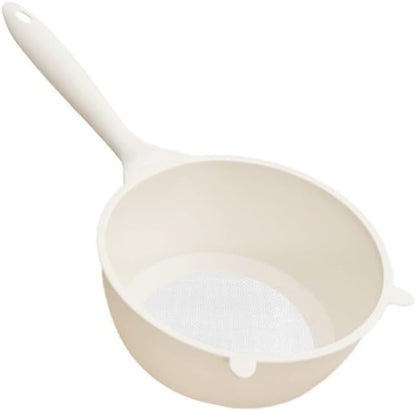 ya 14 9.20 baidi Kitchen Filter Lar Strainers Plastic Mesh Colander Net Rice Washer Bowl-1