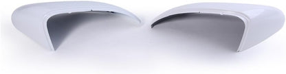 ya 11 9.14 baidiLeft&Right Pair Rear Mirror Cover Caps for VW for Golf Sportwagen GTI E- for Golf