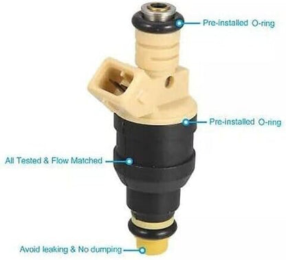 ya 4 8.24 baidi 0280150955 4pcs fuel injector nozzle for VW for Golf for JETTA 1993-2000 2.0L EA827