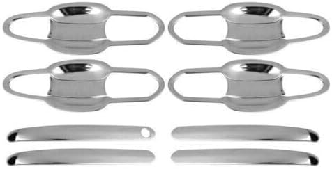 ya 5 8.10 Cover Trim Chrome for Toyota Highlander 20-2024 Steel Outside Door Bowl Handle