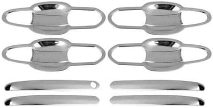 ya 5 8.10 Cover Trim Chrome for Toyota Highlander 20-2024 Steel Outside Door Bowl Handle