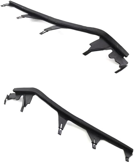 ya 10 9.16 zhengce Pair Headlight Cover Strip Gasket LH & RH for BMW E46 M3 330Ci 63128384490