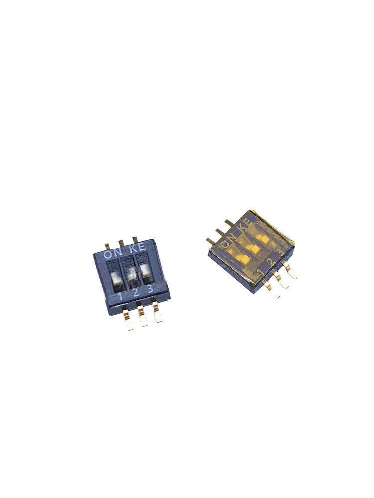 ya 16 10.20 baidi 10pcs 1.27 Patch 3 bit for DS 03Tsger 1.27mm 3 Road Toggle Switch #W7*-